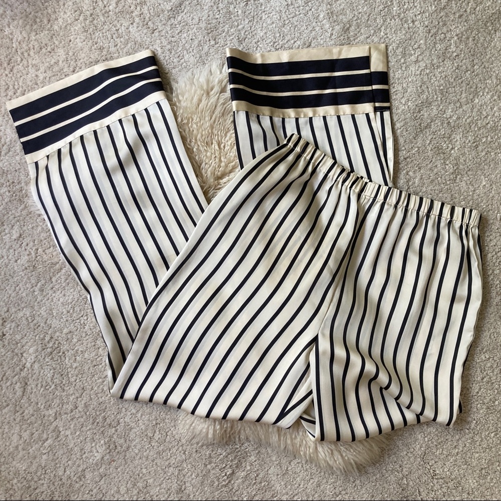 NWT $218 L'ACADEMIE SILKY ROSIE SLACKS REFORMATION JACQUEMUS CULT GAIA MAJORELLE